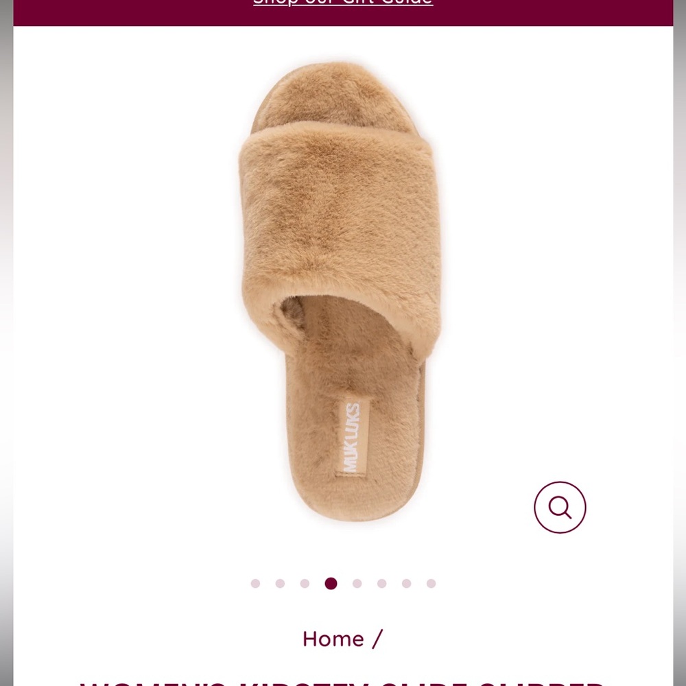 NWT Muk Luks Slide Slipper